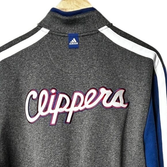 Adidas & LA Clippers Full Zip-up Jacket | Size Large | Collectors Item Y2K | NBA - Picture 5 of 12